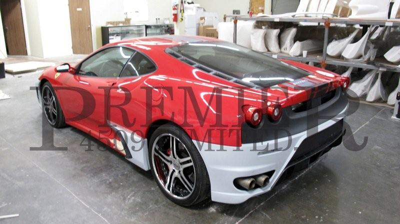 Illustration for article titled Premier4509 Modified Ferrari F430 In Final Stages Of Scuderia Look-A-Likeness